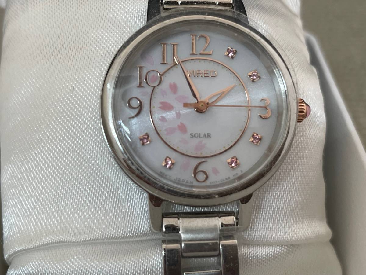 未使用品 SEIKO WIRED F AGED720 SAKURA Blooming 2019年限定モデル 5 