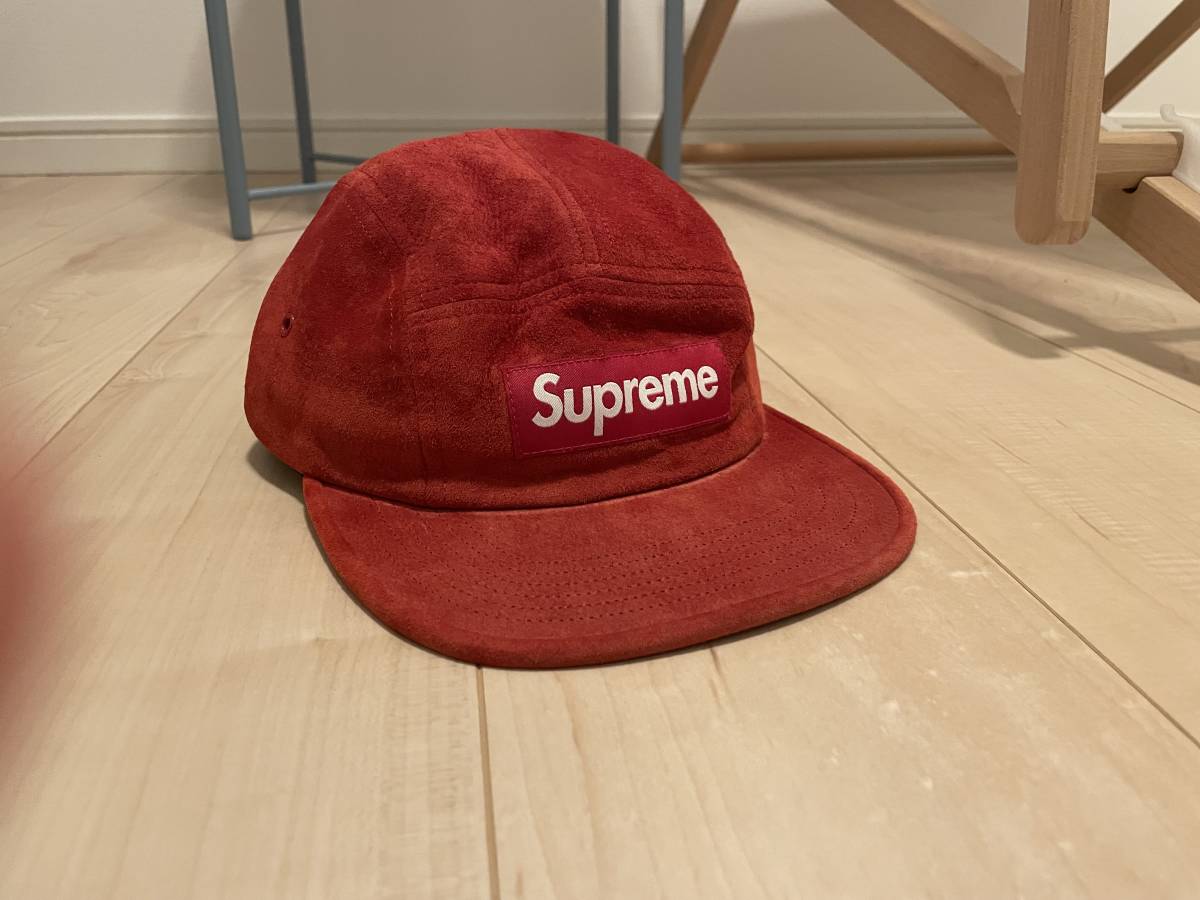 Supreme Suede Camp Cap Red シュプリーム キャンプ キャップ 赤(帽子 