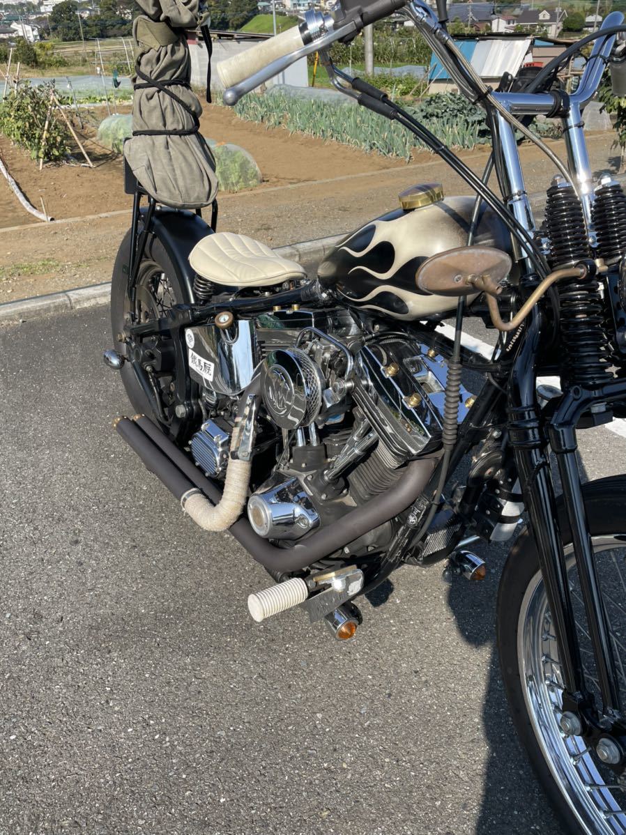 ハーレーEVOソフティル用ワンオフマフラー ハーレーEVOソフティル用