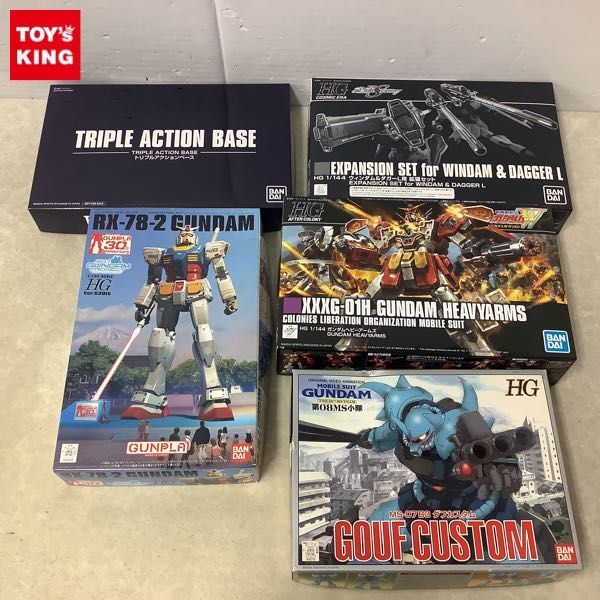  1円 HG 1/144 ガンダムヘビーアームズ ウィンダム＆ダガーL用 拡張セット 他(その他)｜売買されたオークション情報、yahooの商品情報をアーカイブ公開 - オークファン その他