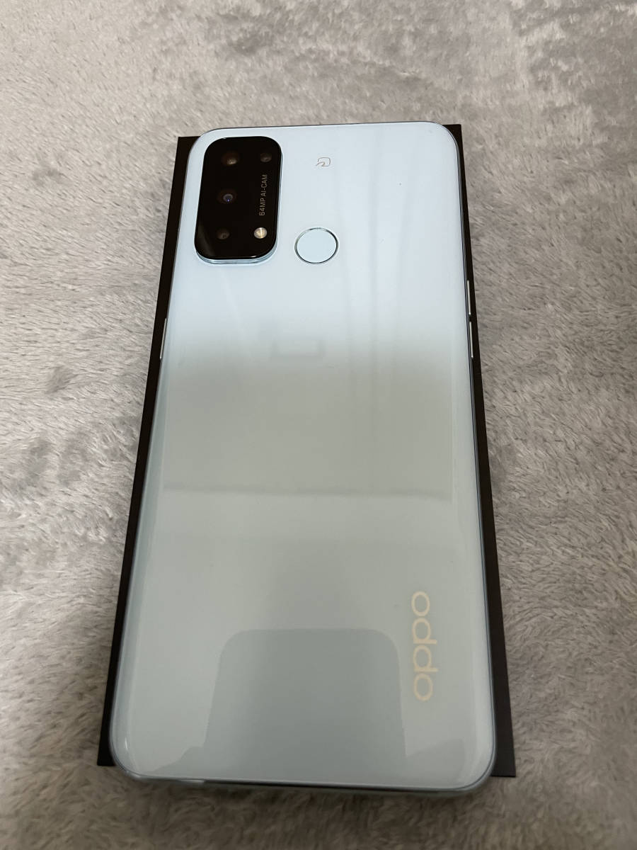 OPPO Reno5 A ワイモバイル　アイスブルー　simフリー OPPO Reno5 A eSIM A103OP アイスブルー Ymobil版 SIMフリー : 販売一