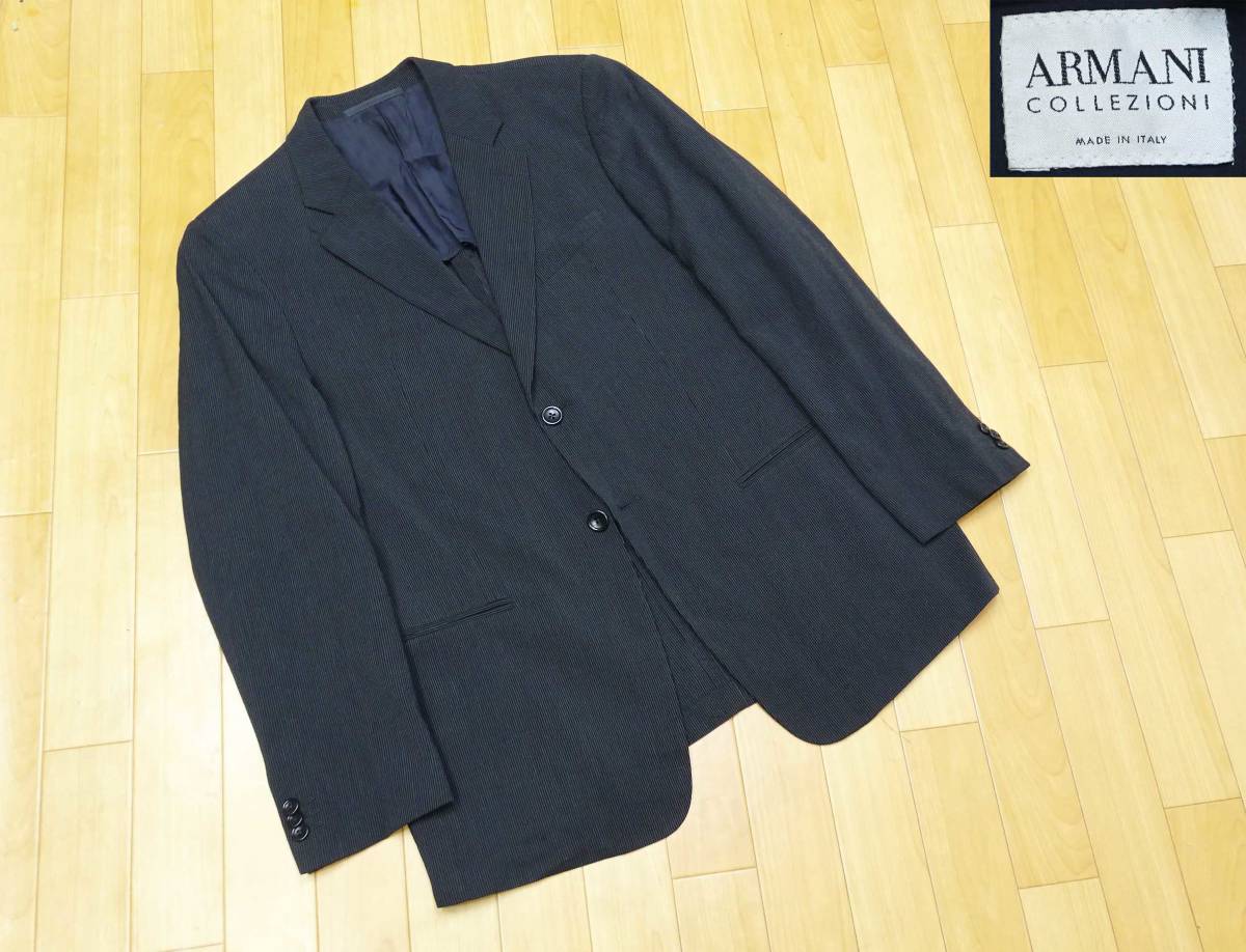 品質保証，最新作 ARMANI COLLEZIONI 春夏サマージャケット 52 アルマーニ(XLサイズ以上)｜売買されたオークション情報、yahooの商品情報をアーカイブ公開 - オークファン XLサイズ以上