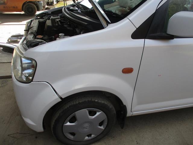 ｅＫワゴン DBA-H82W 左Fフェンダー W13 シルキーホワイトパール