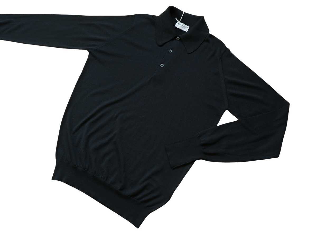 豊富な，HOT 新素材 メンズ S ジョンスメドレー コットンウール混 ポロネックセーター CDORSET ブラック JOHN SMEDLEY イギリス製(セーター)｜売買されたオークション情報、yahooの商品情報をアーカイブ公開 - 男性用