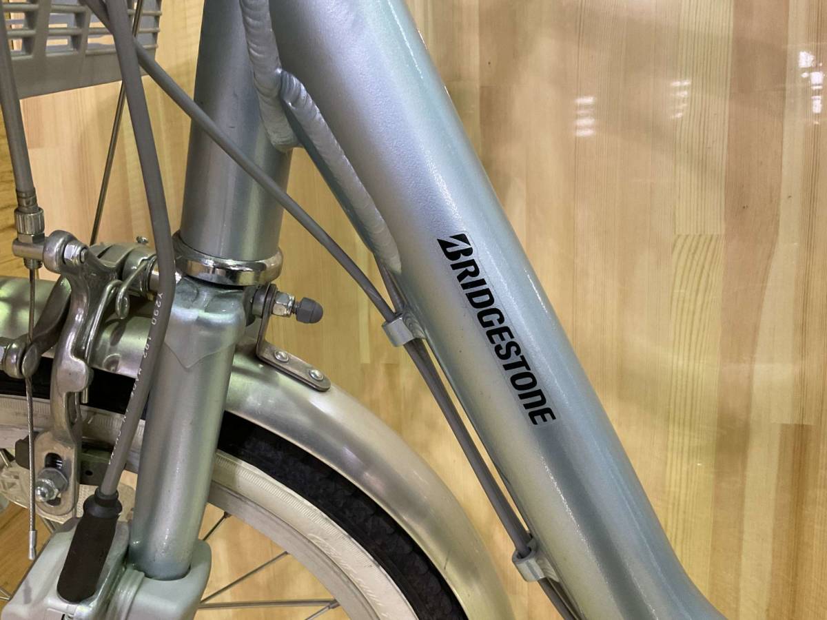 現状 ブリヂストン三輪ショッピング自転車 WAGONアルミニウムフレーム 