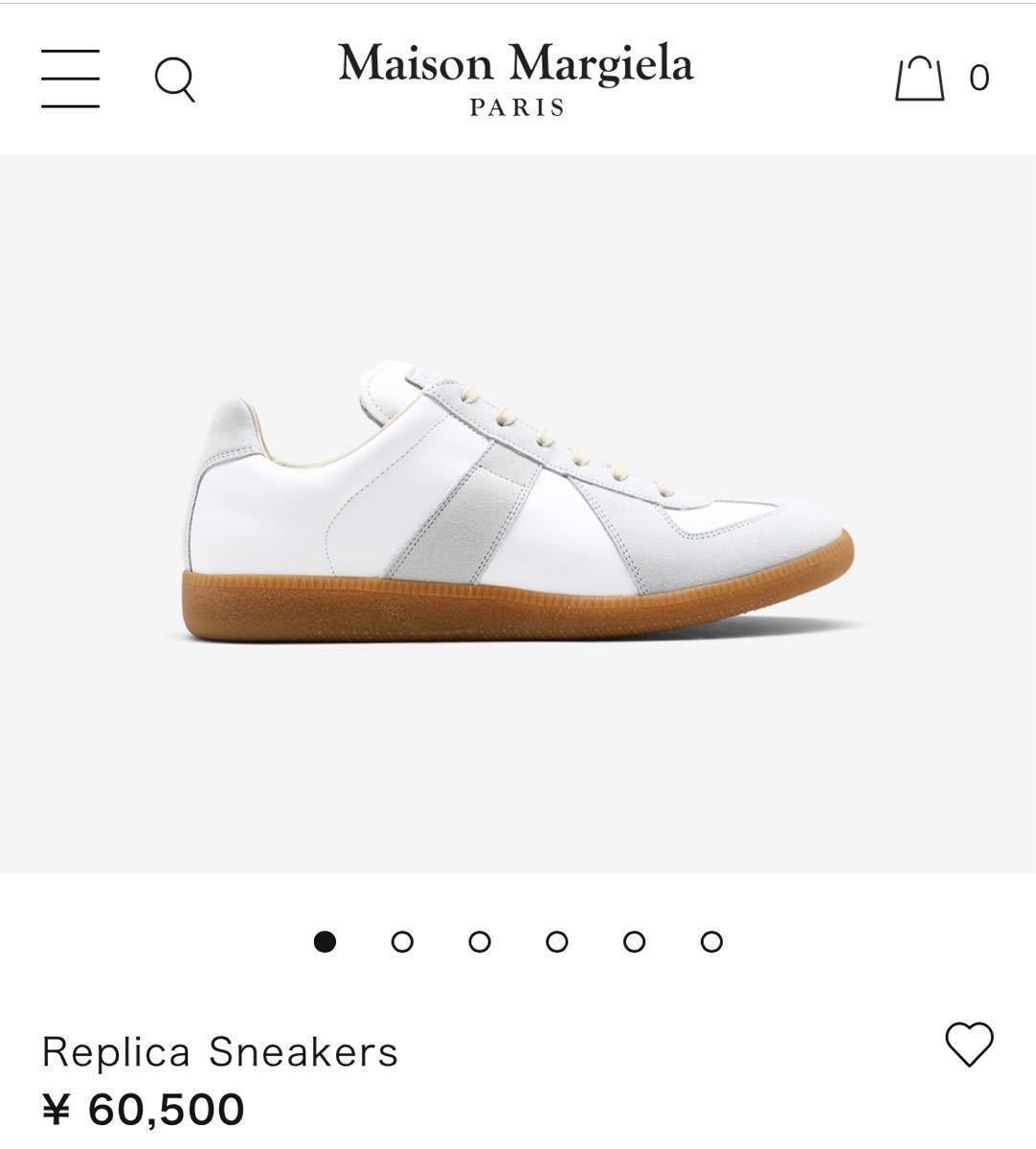 新品 定番 メゾンマルジェラ Maison Margiela レプリカ Replica レザー