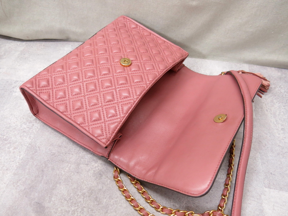 ○超美品○TORY BURCH トリーバーチ○フレミング○キルティング ○超美品○TORY BURCH トリーバーチ○フレミング○キルティング