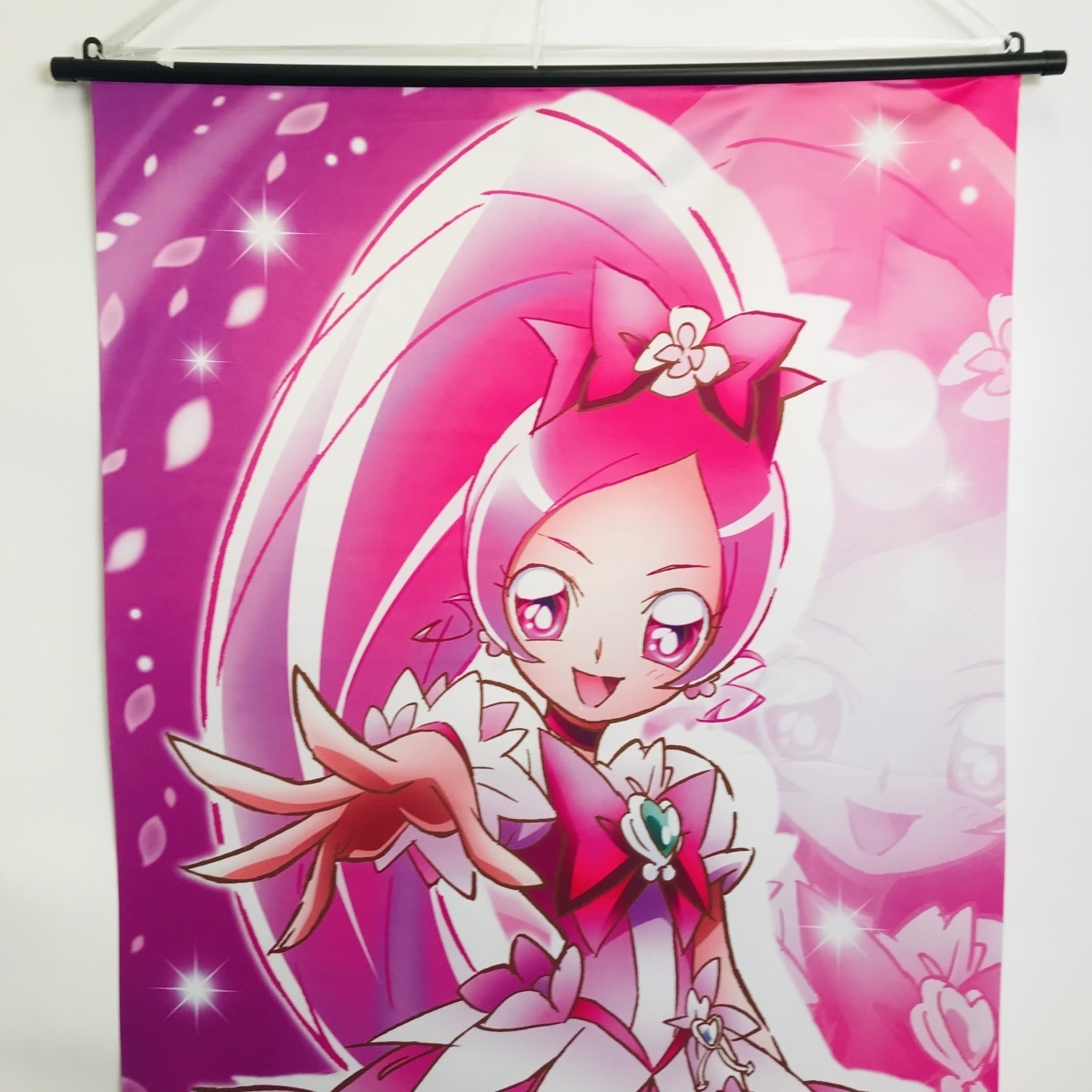 中古品 エンスカイ ハートキャッチプリキュア! 等身大タペストリー 
