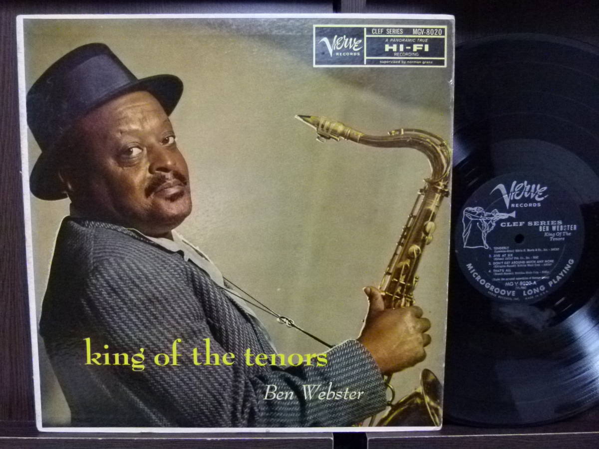 お得，高品質 激レア 美盤オリジナル BEN WEBSTER KING OF THE TENORS コーティング(ジャズ一般)｜売買されたオークション情報、yahooの商品情報をアーカイブ公開 - オークファン ジャズ一般