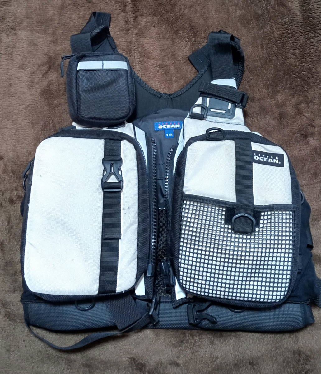 中古 LITTLE OCEAN リトルオーシャン PFD フローティングベスト ライフ