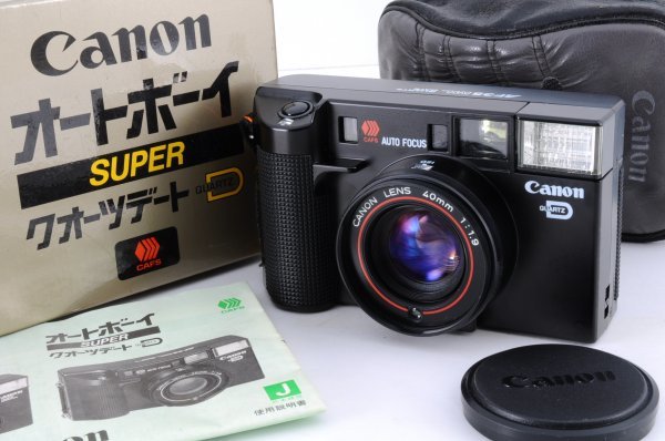 CANON キャノン オートボーイ スーパー AF35ML QUARTZ DATE SUPER CAFS
