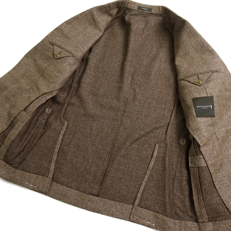 □MACKINTOSH LONDON マッキントッシュ 新品 定9.4万 日本製 清涼 