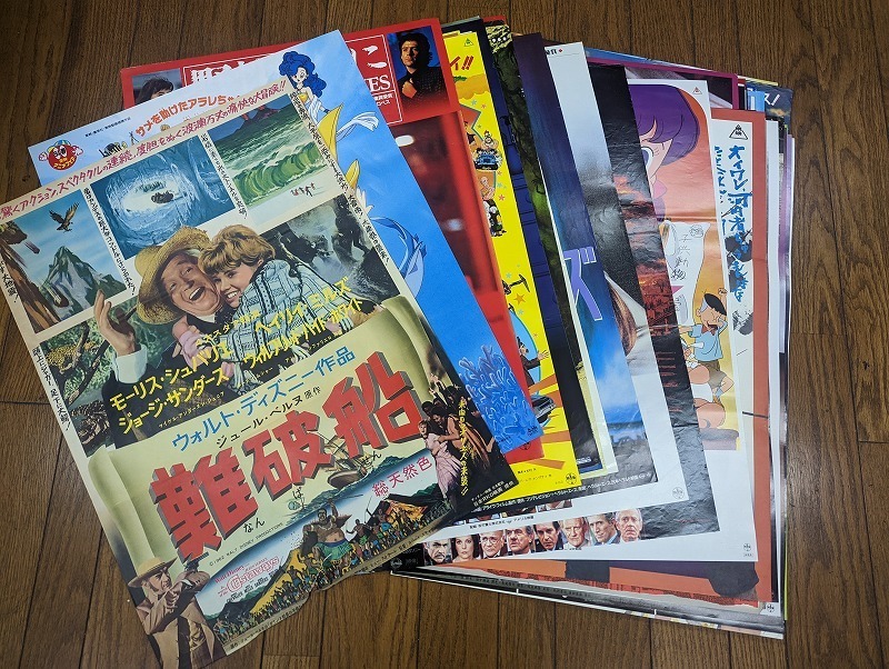 ☆M-802/B2判 1970年代～2000年代映画ポスター100枚一括セット2 難破船