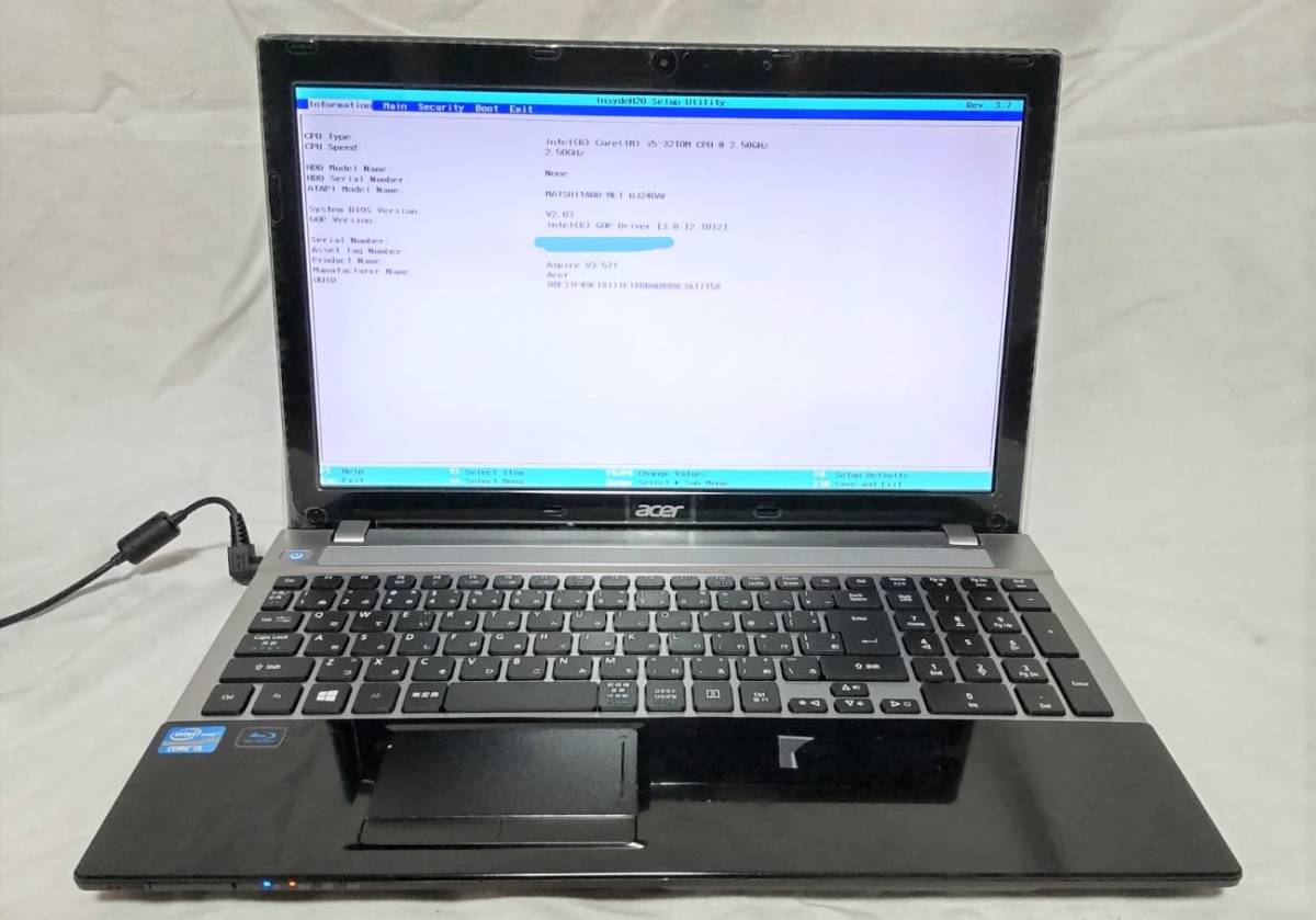 Acer Aspire - V3 価格.com V3-571 ジャンクPC G | リサイクルPC by の通販