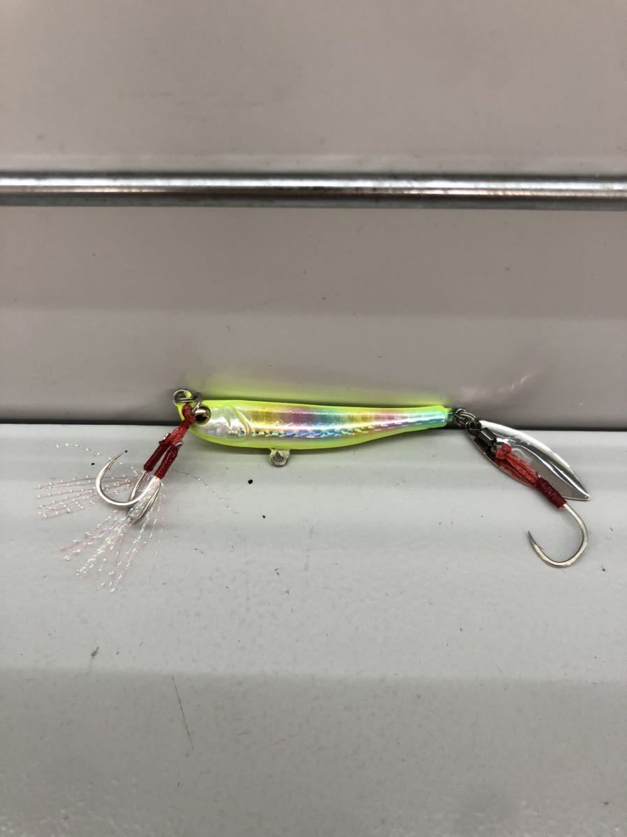 メガバス マキッパ 30g スピンテールジグ メタルジグ 1091ソルトウォーター ルアー フラットフィッシュ ヒラメ マゴチ Megabass Spin Tail メタルジグ 売買されたオークション情報 Yahooの商品情報をアーカイブ公開 オークファン Aucfan Com