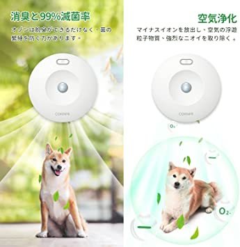 White ペット脱臭機 猫 犬用 トイレ消臭機 イナスイオン オゾン発生器 小型空気清浄機 強力消臭 静音除菌 コンセント式 空気清浄器 売買されたオークション情報 Yahooの商品情報をアーカイブ公開 オークファン Aucfan Com