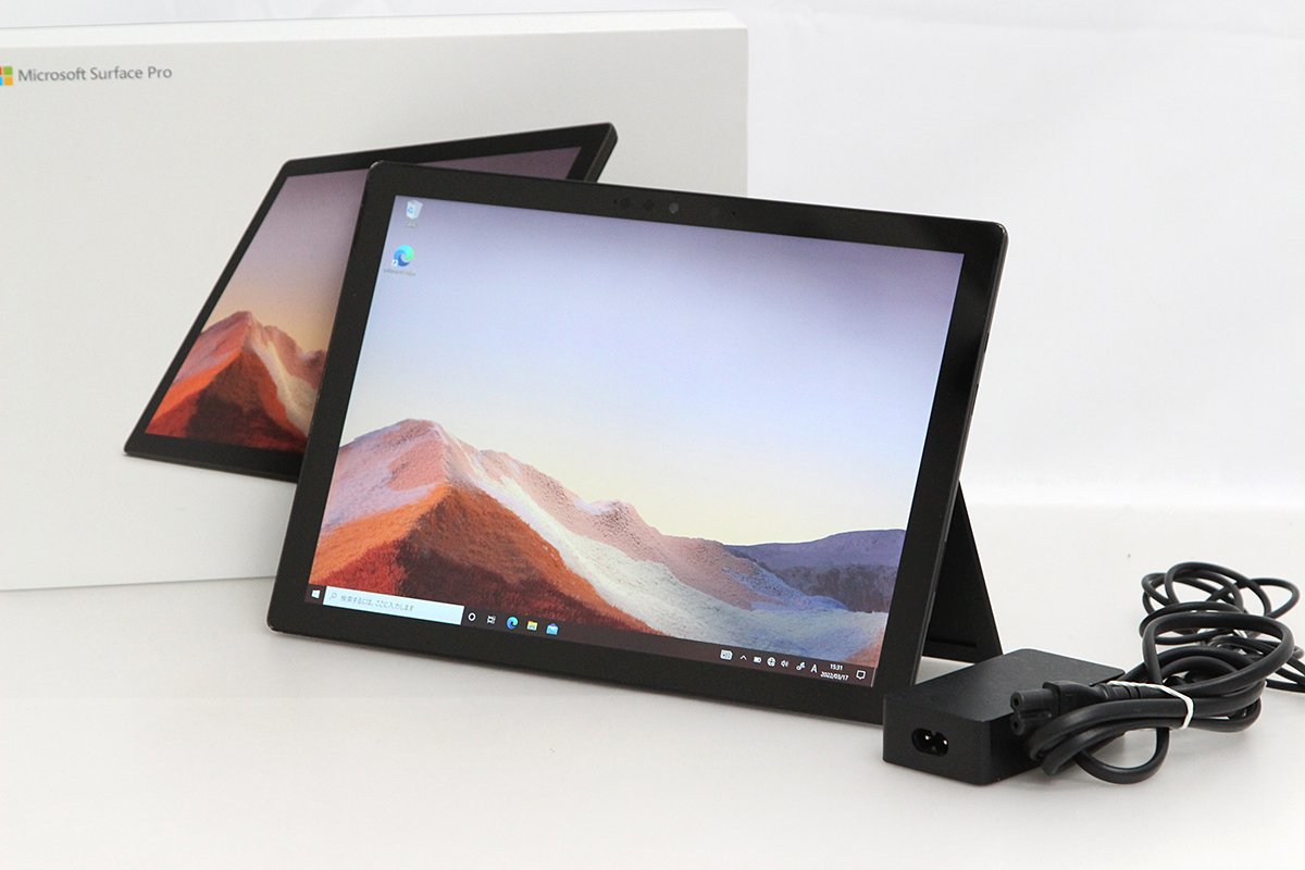 100%新品，人気 並品｜マイクロソフト Surface Pro7 VNX-00027 タブレットPC Windows10 Home Core i7-1065G7 メモリ16GB SSD256GB &pi;M1337-2G3(Windows)｜売買されたオークション情報、yahooの商品情報をアーカイブ公開 - オークファ Windows