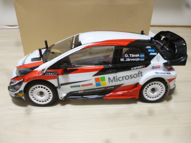 タミヤ ヤリス WRC ボディ タイヤ 新品 1/10 タミヤ WRC ヤリス ボディ
