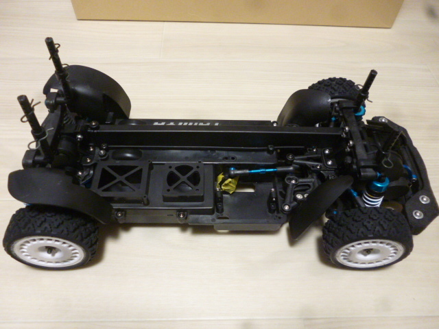 タミヤ XV-01シャーシ（メカ付）トヨタ ガズー レーシング WRT/ヤリス