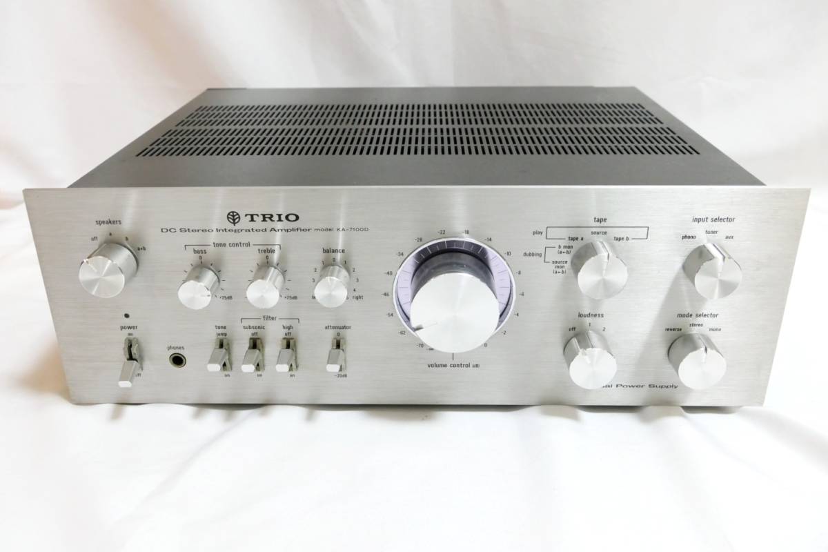 ○ TRIO KENWOOD トリオ KA-7100D インテグレーテッドアンプ 【公式通販】