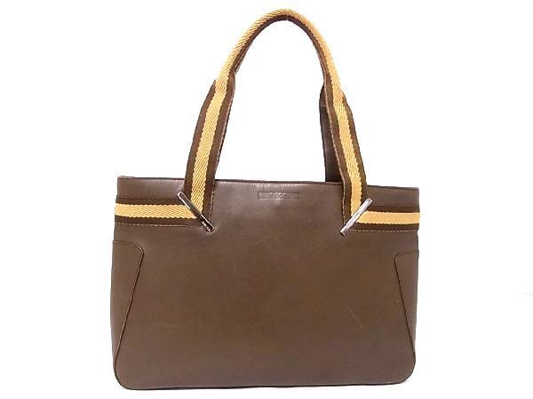 1円 GUCCI グッチ 73983 002058 レザー トートバッグ ショルダーバッグ 