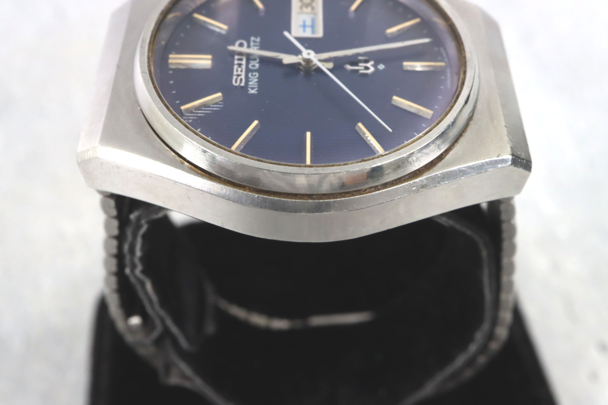Seiko 4823-8130 King ブルーストライプダイヤル Steel Movement SEIKO