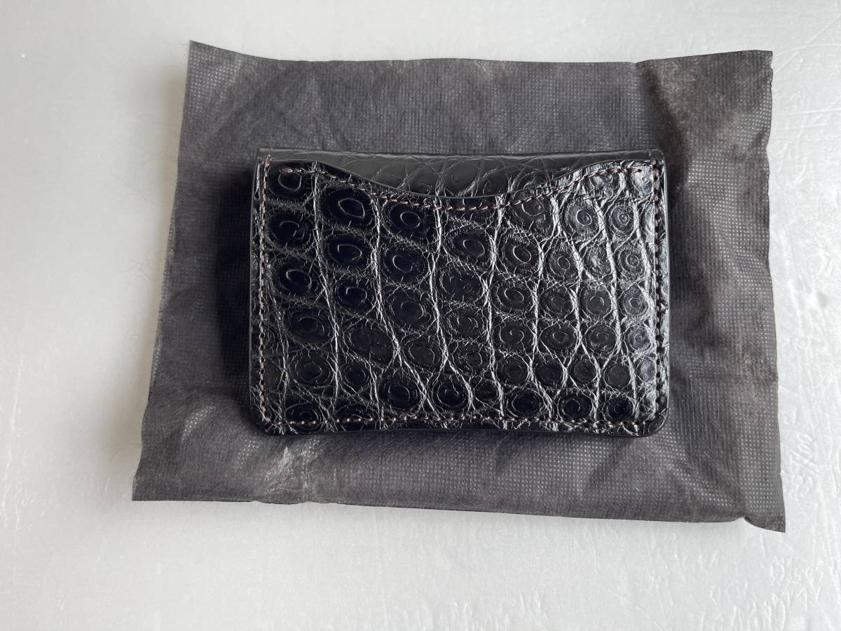美品　希少　ワイルドスワンズ 墨染クロコ　タング ワイルドスワンズ | タング クロコダイル WILDSWANS 極美品 TONGUE
