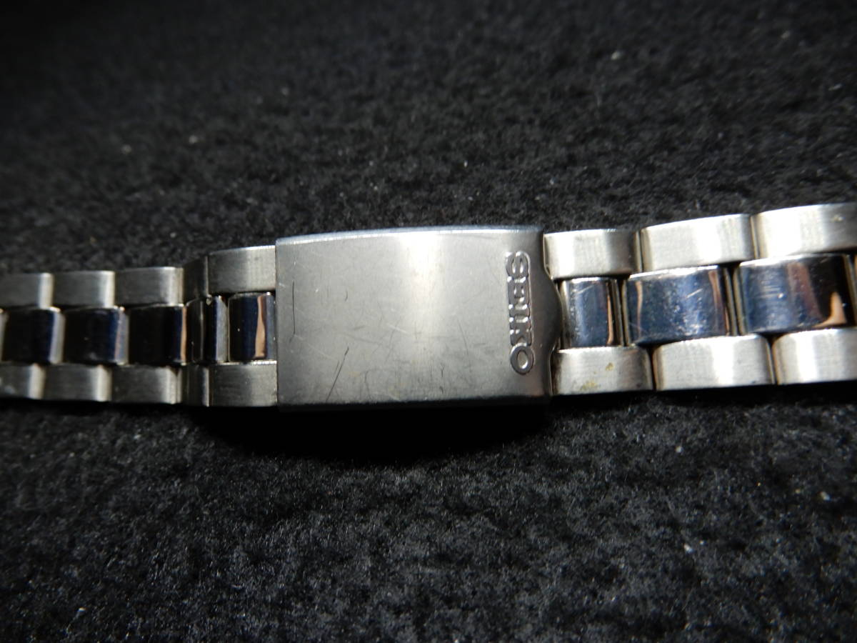 【SEIKO】18mm 純正 ステンレス　3連ブレス ベルト バンド 時計 セイコー ステンレス バンド 純正 18mmの通販 SEIKO 18mm ベルト 18mm