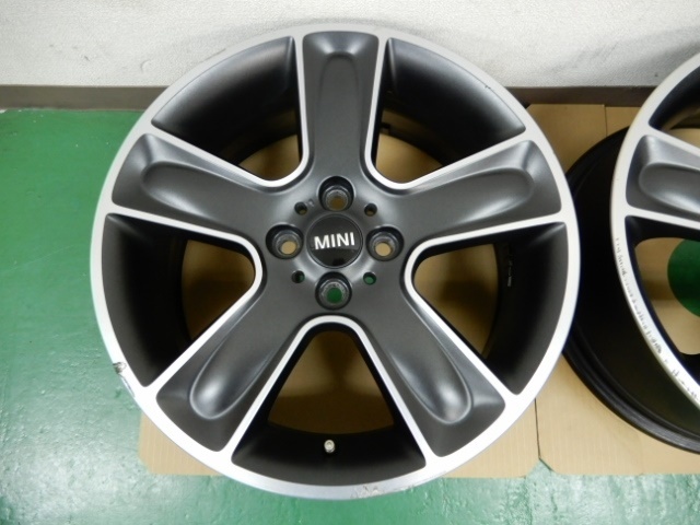 売り切り！R50/R52/R53/R56 MINI ミニ 純正 BBS ブラックスター