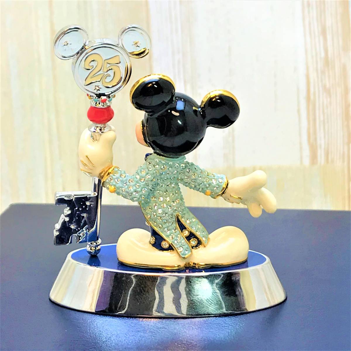 ディズニーランド arribas スワロフスキー ミッキー&ミニー 楽天市場