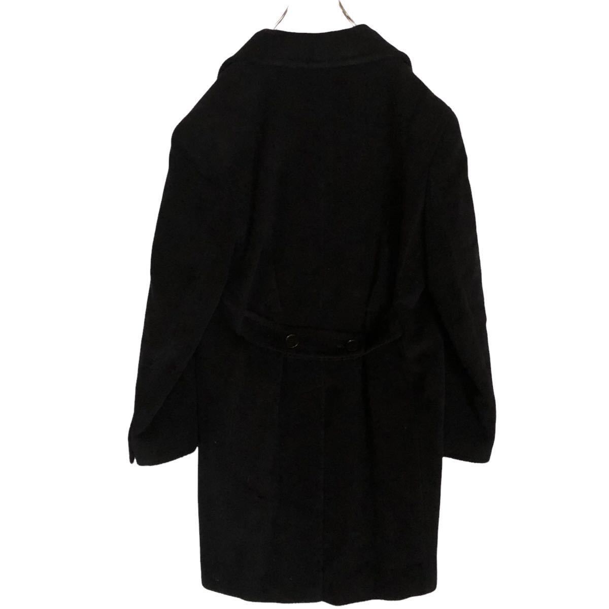 Max Mara マックスマーラ チェスターコート イタリア製 黒 ヴァージン 