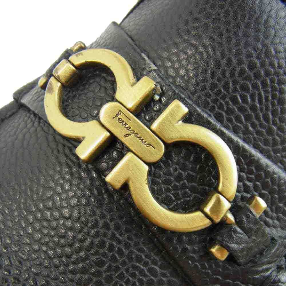 Salvatore Ferragamo サルヴァトーレフェラガモ UR18062 グレインレザー ガンチーニ ビットローファー ブラック系 7【中古】 【即決】 Salvatore Ferragamo フェラガモ メンズ (サルヴァトーレフェラガモ) Wikipedia