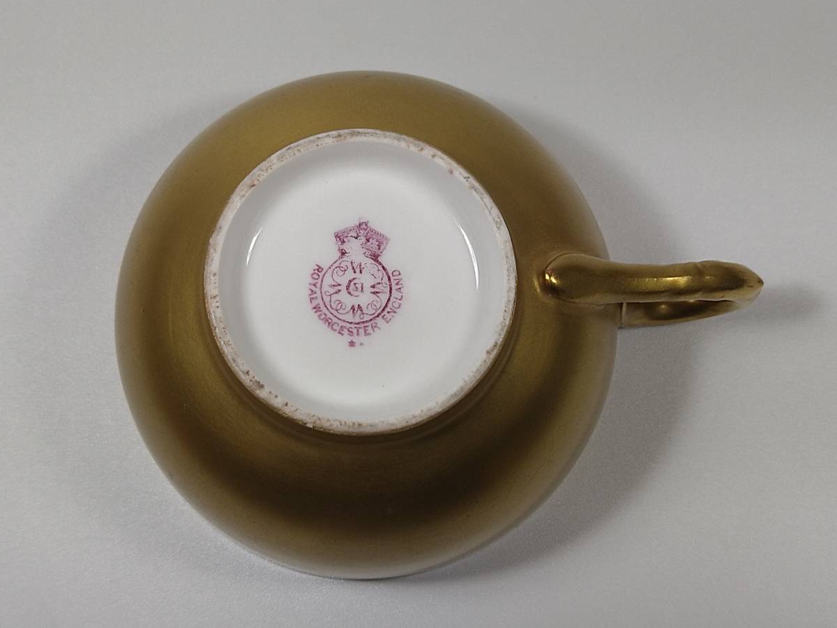ROYAL WORCESTER ロイヤルウースター 金彩 ペインテッドフルーツ 