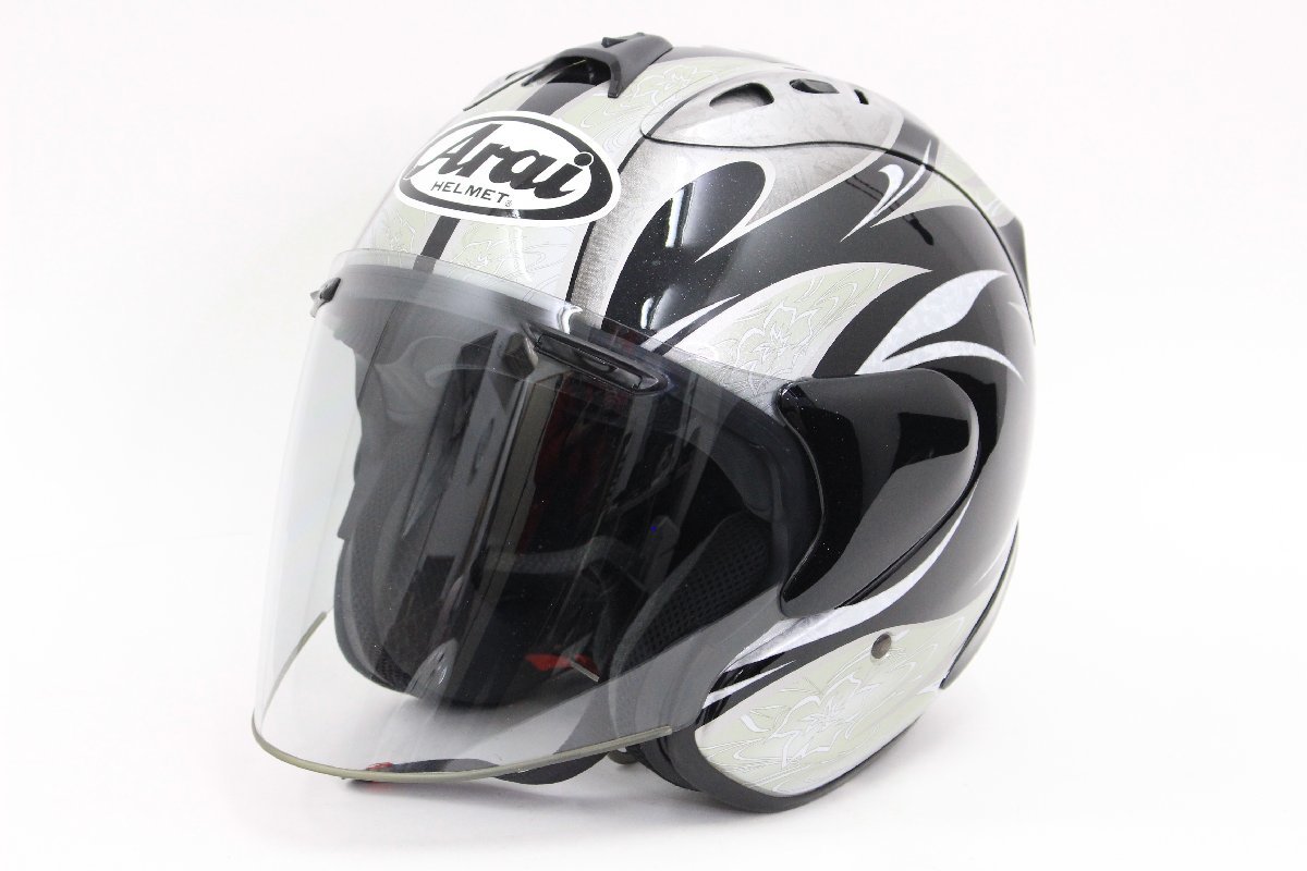 Arai/アライ □ Ram4 Mサイズ57-58cm ジェットヘルメット □ A1347