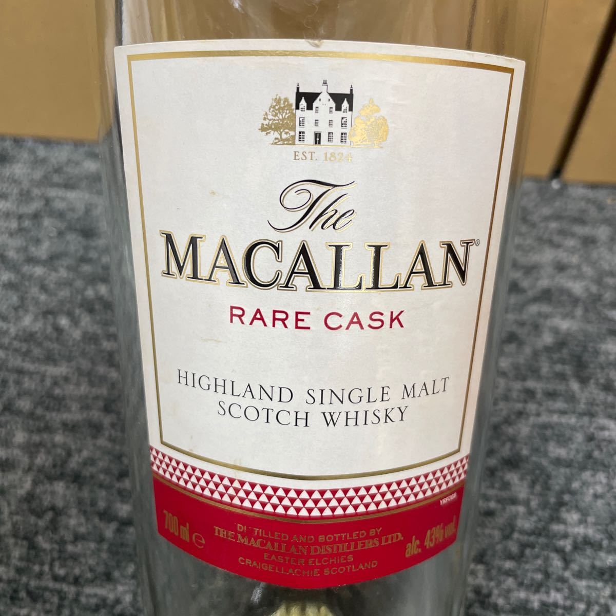 マッカラン レアカスク MACALLAN RARE CASK 空き瓶 空瓶 箱付き