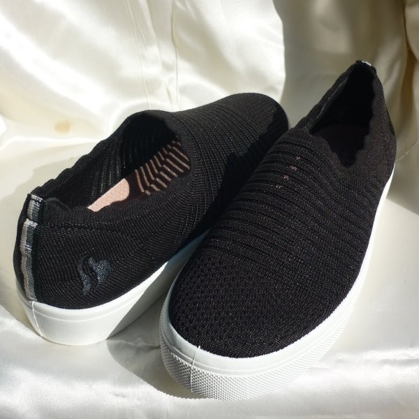 【品質保証，HOT】 25cm 24.5cm相当 スケッチャーズ SKECHERS 黒/ブラック/メッシュ/シースルー/スリッポンスニーカー(レディースシューズ)｜売買されたオークション情報、yahooの商品情報をアーカイブ公開 - オーク その他