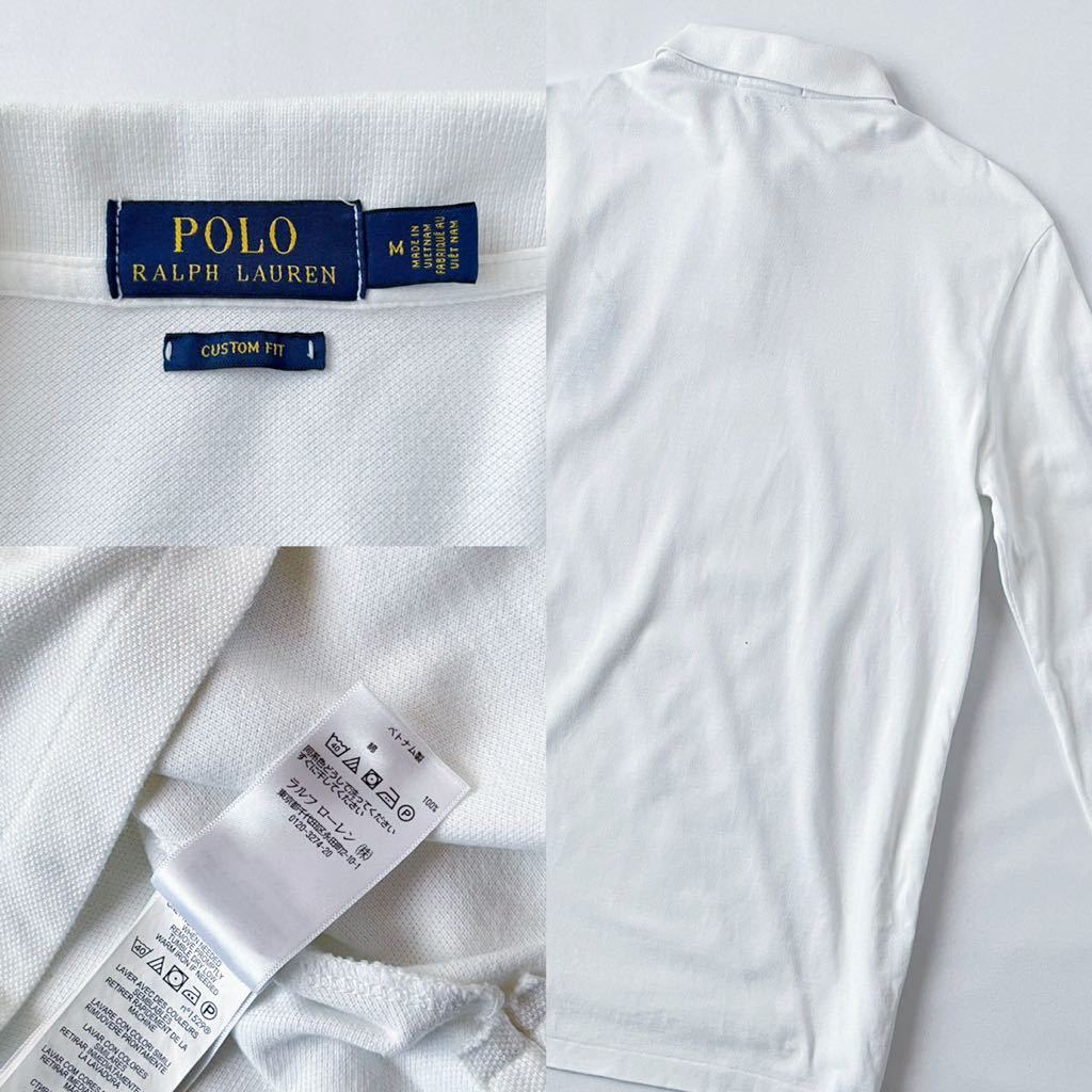 ラルフローレン POLO RALPH LAUREN ビッグポニー 長袖 ポロシャツ M