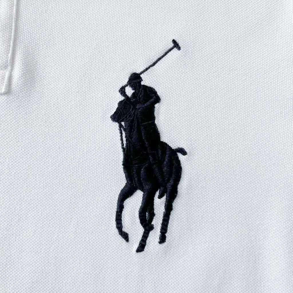 ラルフローレン POLO RALPH LAUREN ビッグポニー 長袖 ポロシャツ M