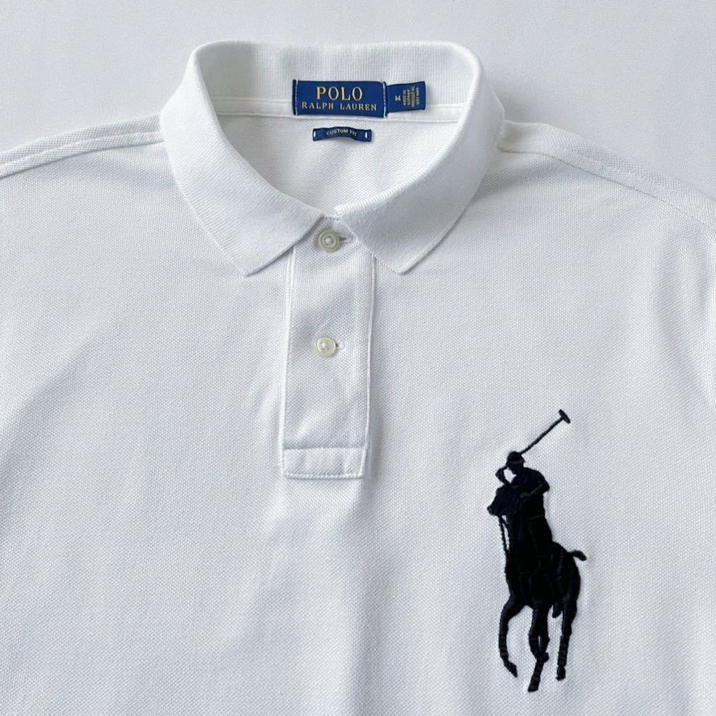 ラルフローレン POLO RALPH LAUREN ビッグポニー 長袖 ポロシャツ M