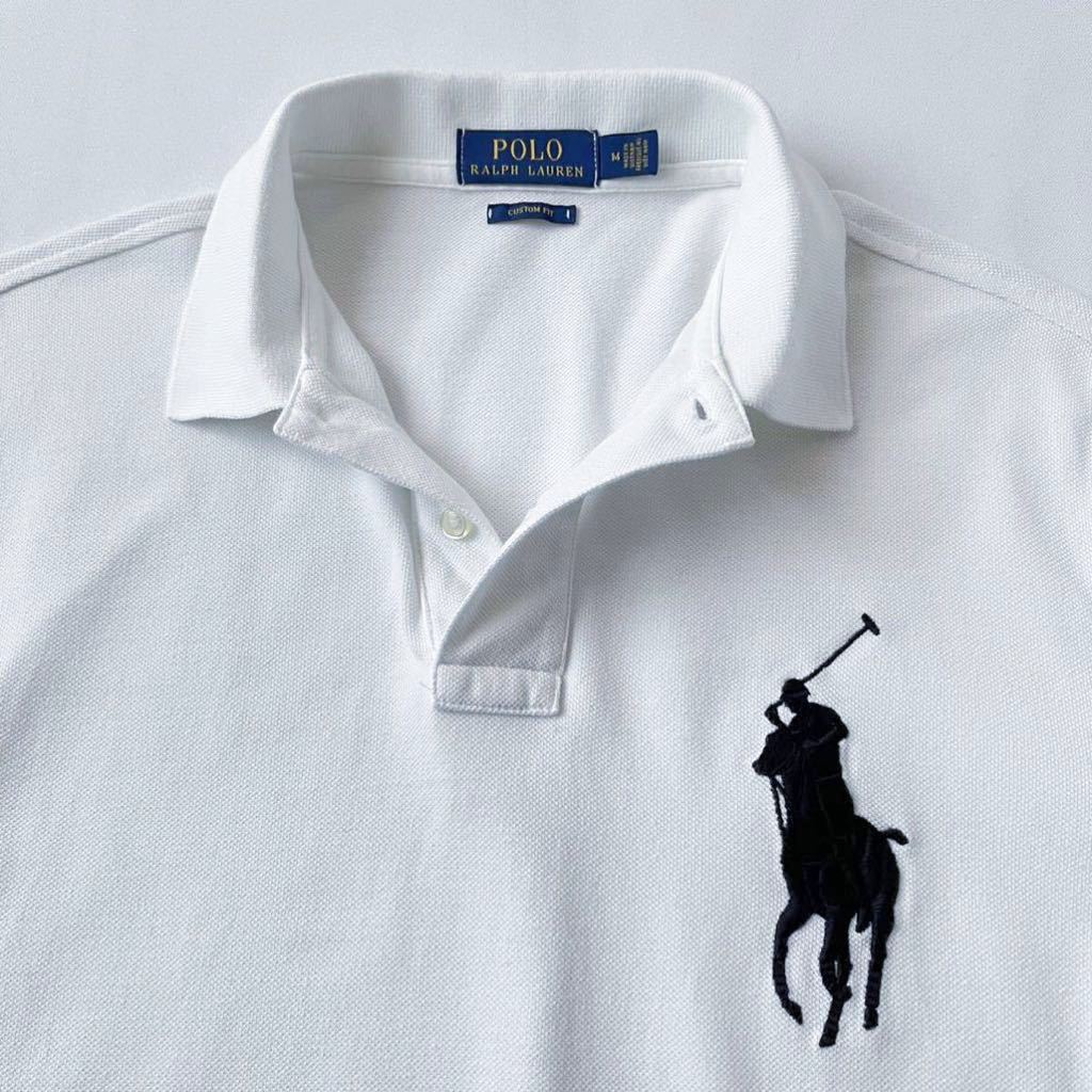 ラルフローレン POLO RALPH LAUREN ビッグポニー 長袖 ポロシャツ M