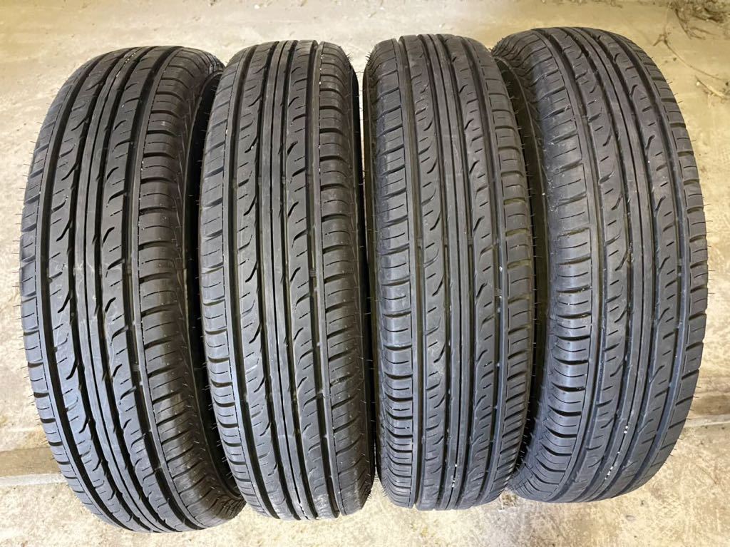 175/80R15 夏タイヤ 4本 19年製 ダンロップ グラントレックPT3 溝約6.6 