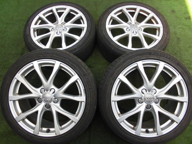 AUDI アウディ A6 (4FCCES) 純正 ホイールタイヤ 4本セット 5H-112 18 