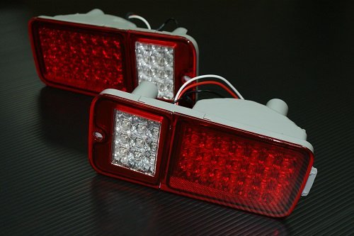ハイゼットトラック S500P S510P ジャンボ 標準 レッドクリアーLED  