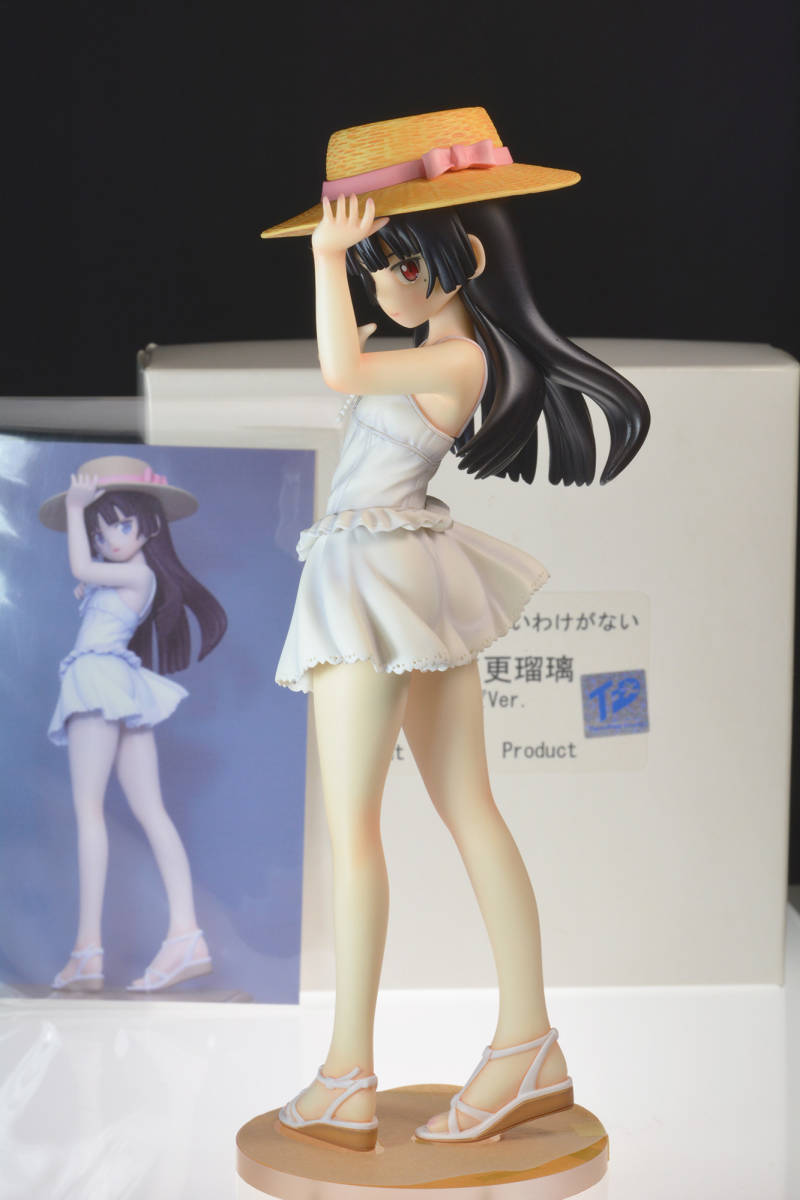 ワンフェス トレフェス イベント限定品 黒猫 五更瑠璃 白ワンピVer 
