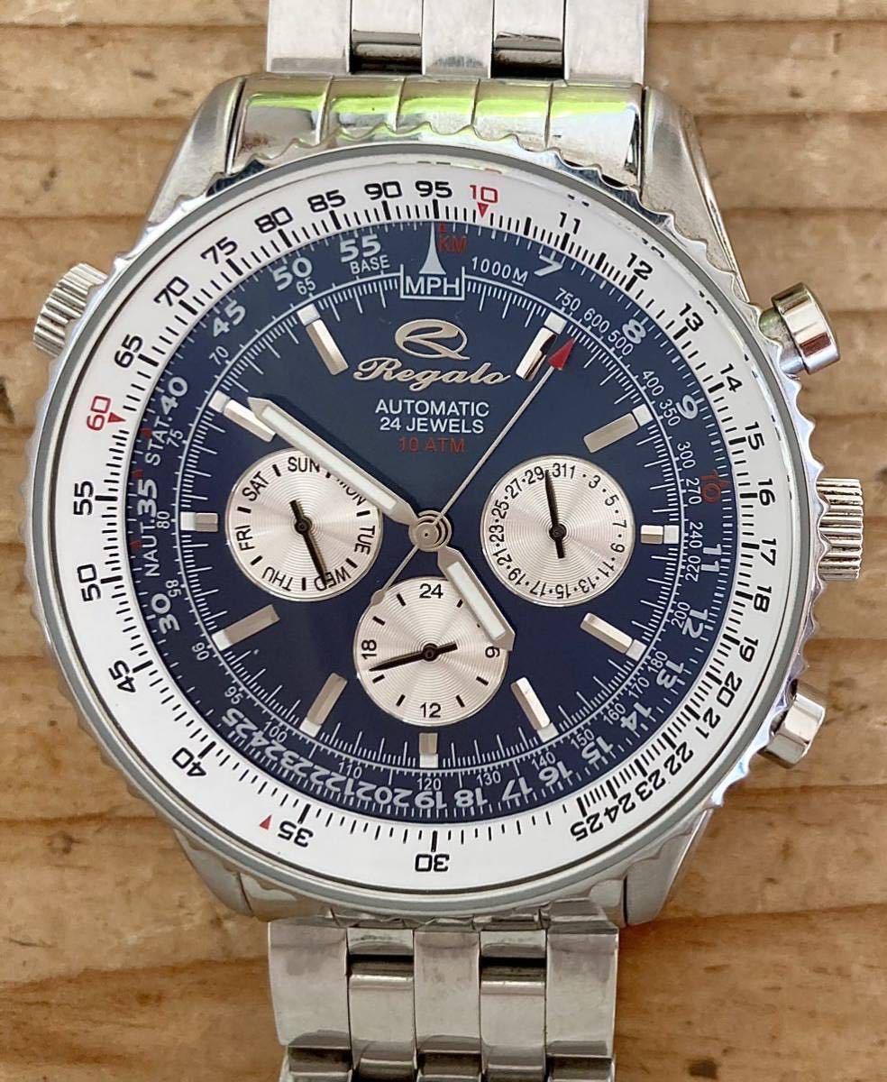 REGARO 熱っぽく レガロ 自動巻き 腕時計 