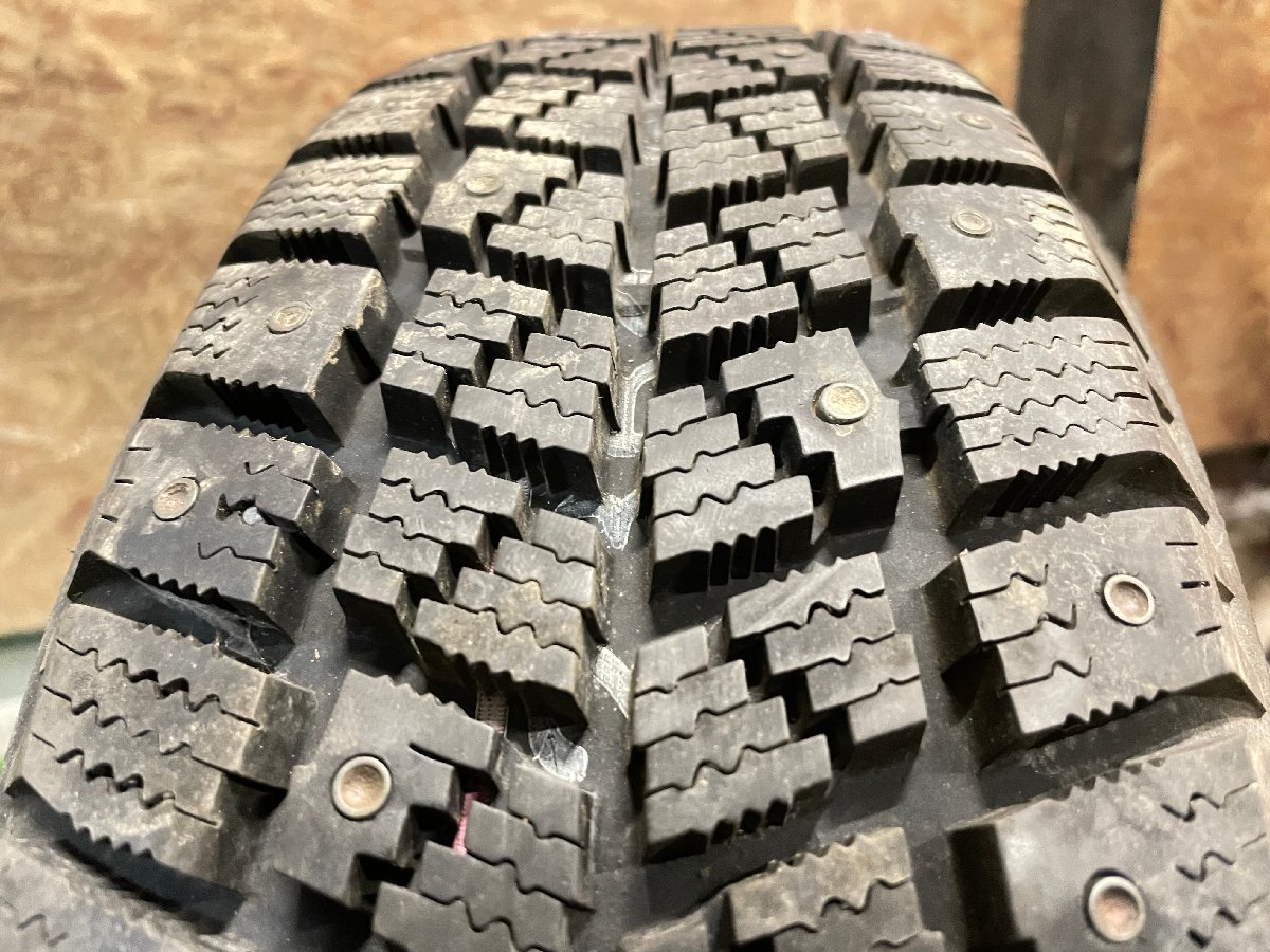 185/65R15 HANKOOK W404 WINTER RADIAL バリ山 スパイクタイヤ 