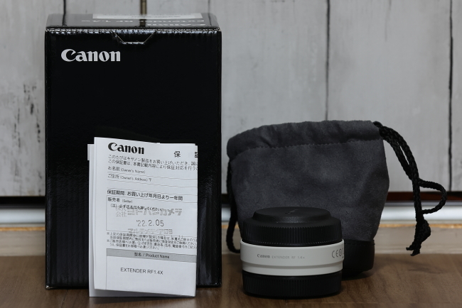 中古Canon キヤノン EXTENDER RF 2x 元箱付き 元箱付き 極上品 中古 Canon