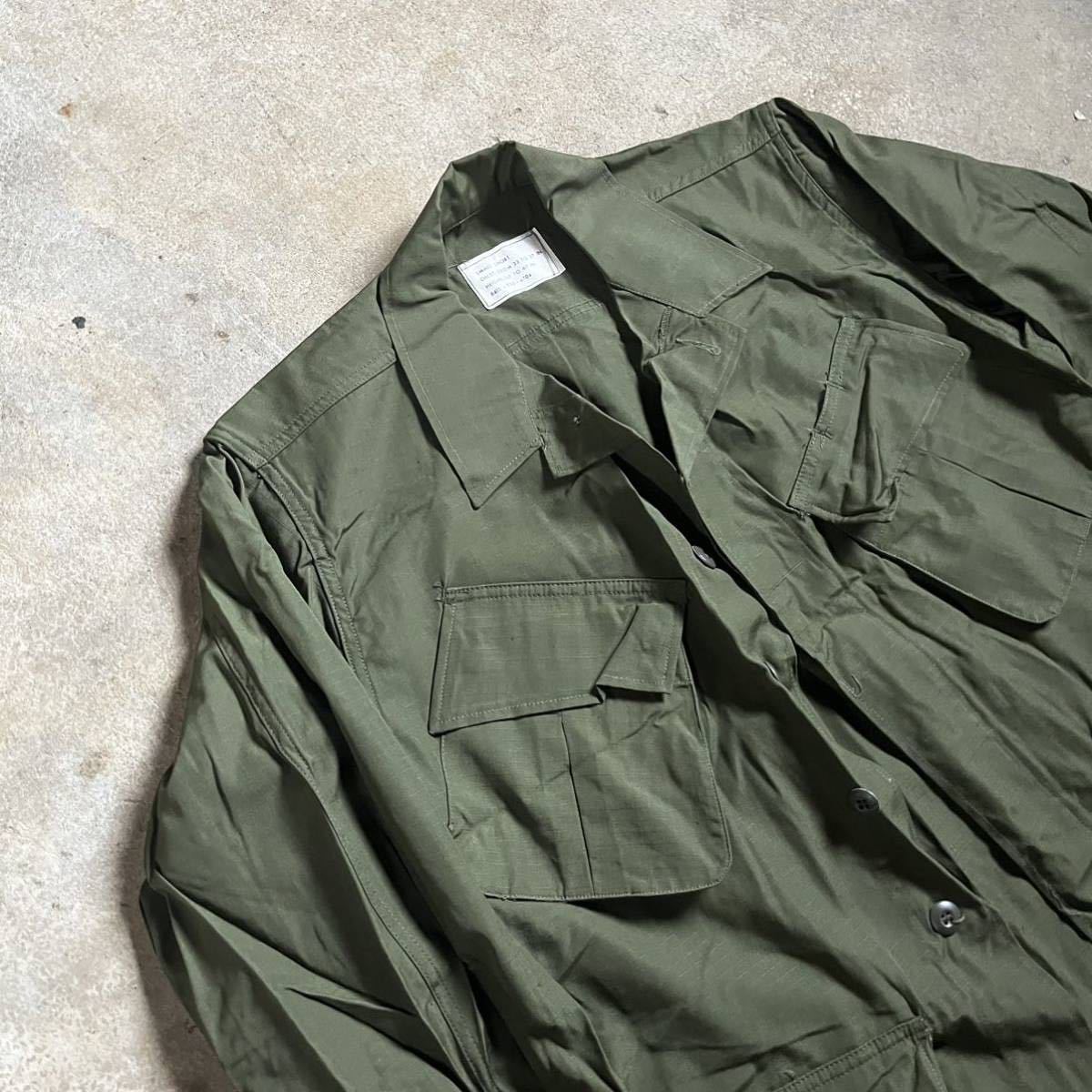 【米軍放出品】ジャングルファティーグ 実物 4th デッドストック 60s 未使用 ⑦