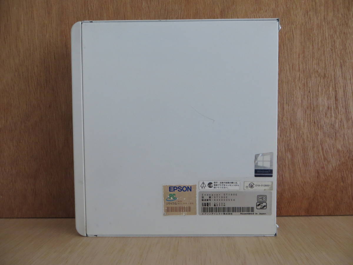 EPSON Endeavor ST190E /Core i5-8500T /8GB/C:M.2 SSD256GB&D EPSON Endeavor ST190E /Core i5-8500T /8GB/C:M.2 SSD256GB&D