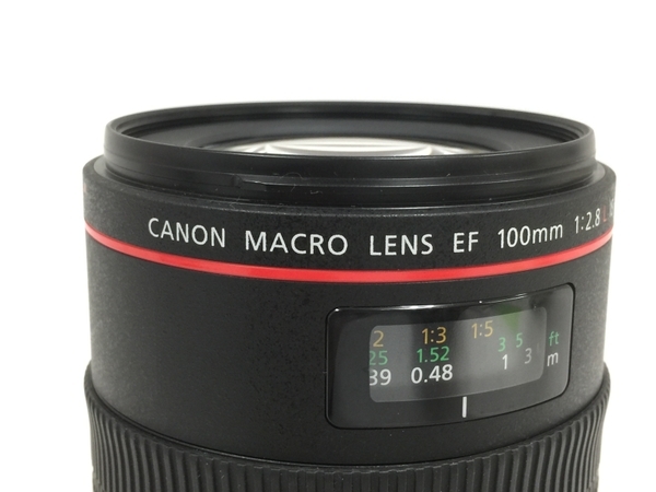 Canon EF 100mm F2.8L MACRO IS USM レンズ カメラ キャノン 中古